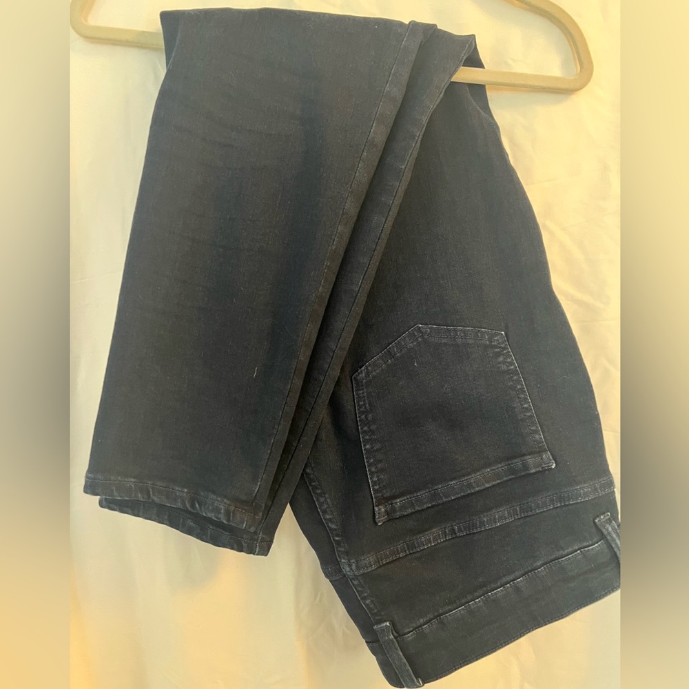 Universal Standard Seine High Rise Skinny Jeans 27 Inch.  Dark Indigo. Size 12